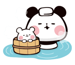 Mochi Mochi Panda!-Daily life version- sticker #8435612