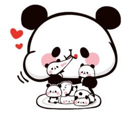 Mochi Mochi Panda!-Daily life version- sticker #8435614