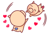 Love Love Pig_2 sticker #8435667