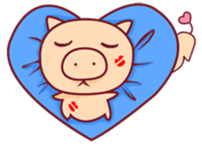 Love Love Pig_2 sticker #8435670