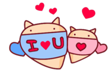 Love Love Pig_2 sticker #8435676