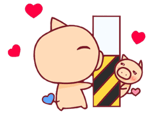 Love Love Pig_2 sticker #8435679
