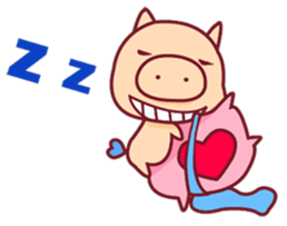 Love Love Pig_2 sticker #8435689