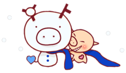 Love Love Pig_2 sticker #8435690