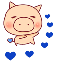 Love Love Pig_2 sticker #8435696