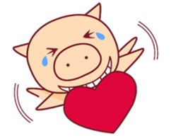 Love Love Pig_2 sticker #8435697