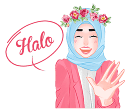 Hijab Chic sticker #8436140