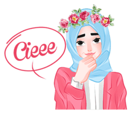 Hijab Chic sticker #8436141