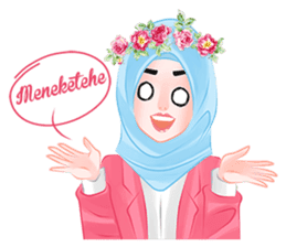 Hijab Chic sticker #8436145