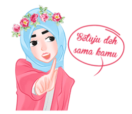 Hijab Chic sticker #8436146
