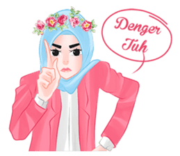 Hijab Chic sticker #8436147