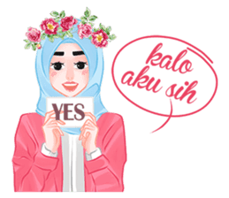 Hijab Chic sticker #8436150