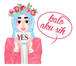 Hijab Chic sticker #8436150