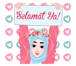 Hijab Chic sticker #8436153