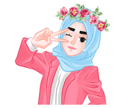 Hijab Chic sticker #8436159