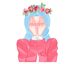 Hijab Chic sticker #8436163