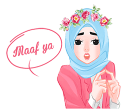 Hijab Chic sticker #8436165