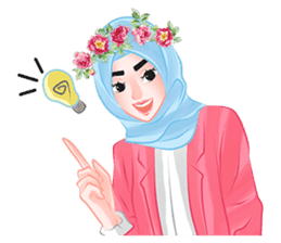 Hijab Chic sticker #8436167