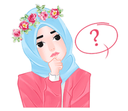 Hijab Chic sticker #8436171