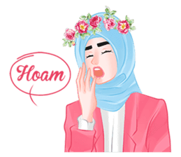Hijab Chic sticker #8436175