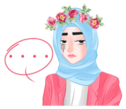 Hijab Chic sticker #8436179