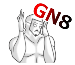 higeji mask english sticker #8436265