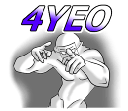 higeji mask english sticker #8436269