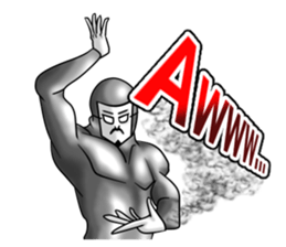 higeji mask english sticker #8436271