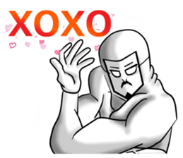 higeji mask english sticker #8436273