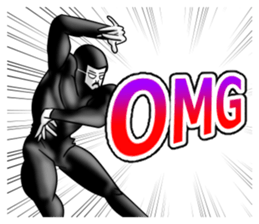 higeji mask english sticker #8436274