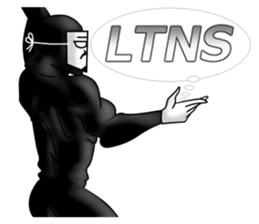 higeji mask english sticker #8436290