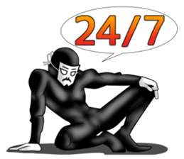 higeji mask english sticker #8436292