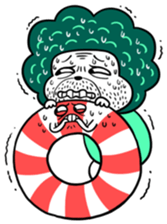 Bizarre vegetable sticker #8436615