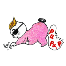 Mono baby gang sticker #8436829