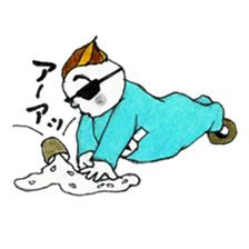 Mono baby gang sticker #8436848