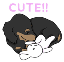 Cute Dachshund Ryu!! Vol 2 (English) sticker #8436969