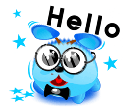 DipKid Dog Robo sticker #8437104