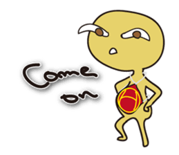 Alien H very easy to use sticker #8437580