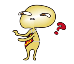 Alien H very easy to use sticker #8437583