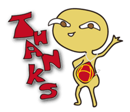 Alien H very easy to use sticker #8437589