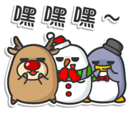 Elk and his friends sticker #8437766