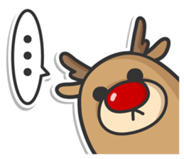 Elk and his friends sticker #8437768