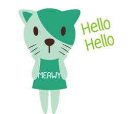 Meawy sticker #8437820