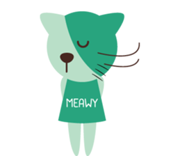 Meawy sticker #8437827