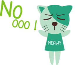 Meawy sticker #8437829