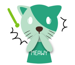 Meawy sticker #8437835