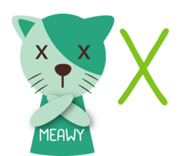 Meawy sticker #8437850