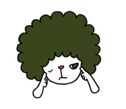 Afro man ! sticker #8439344