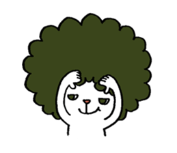 Afro man ! sticker #8439346