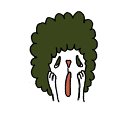 Afro man ! sticker #8439351